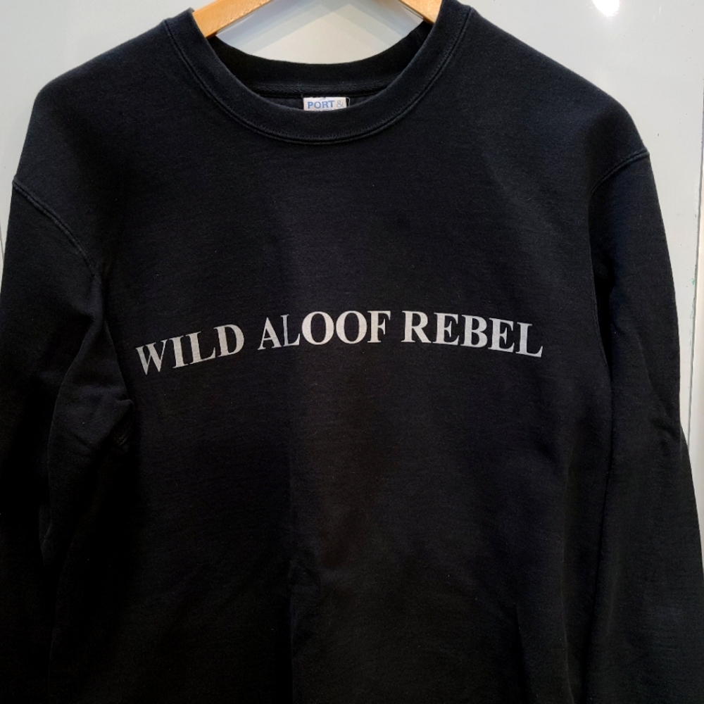 Size Large Wild Aloof Rebel Sweatshirt